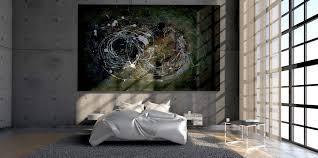 grote kunst aan de muur